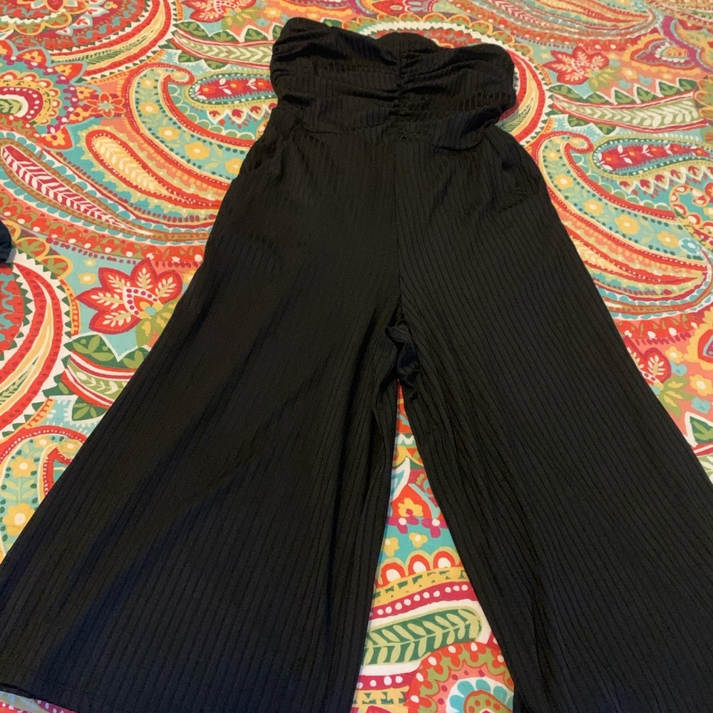 Venus- black midi pantsuit